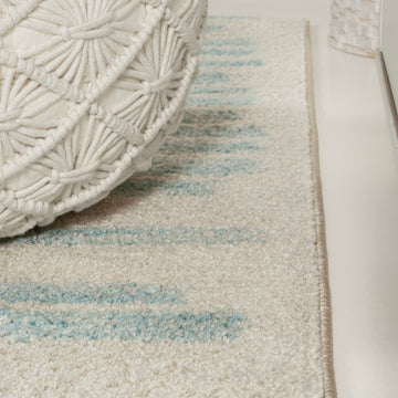 Khalil Modern Berber Stripe Area Rug